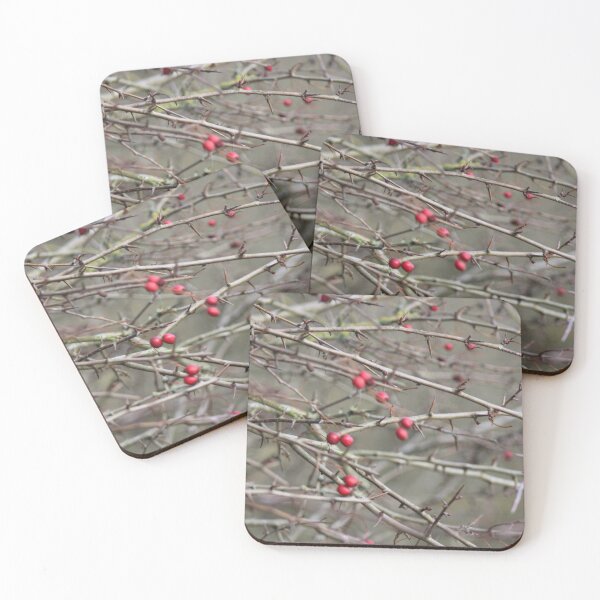 Item preview, Winter red berries designed and sold by Colourful Wonderful.