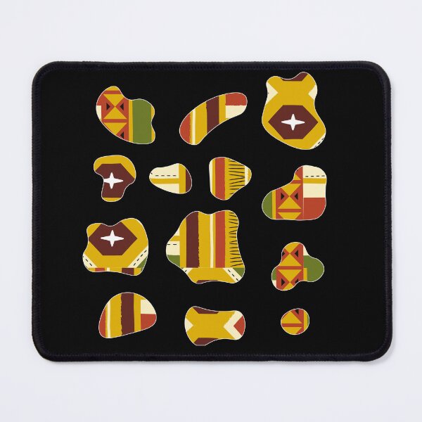Item preview, Abstract Shapes with African Pattern designed and sold by Logiamerch.