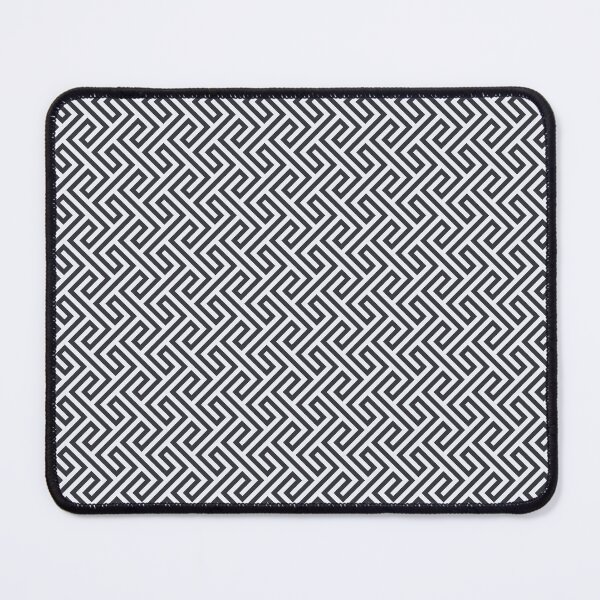 Item preview, Greek Geometric Pattern in Black and White designed and sold by Harmonish.