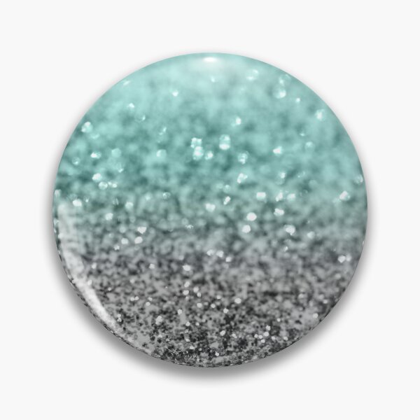 Item preview, Silver Teal Ocean Glam #2 (Photo of Glitter Only - Not Reflective) designed and sold by Anita's & Bella's Art.