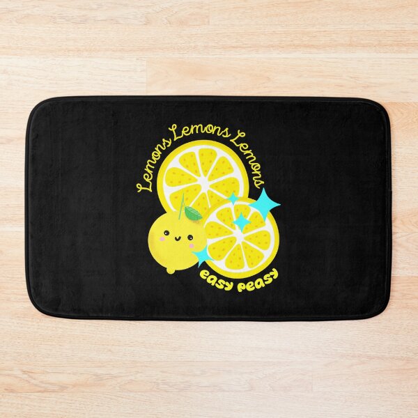 Item preview, Easy Peasy Adorable Kawaii Lemons designed and sold by Renata illustrata.