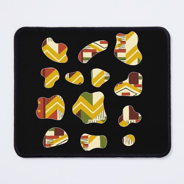 Item preview, Abstract Shapes with African Pattern designed and sold by Logiamerch.