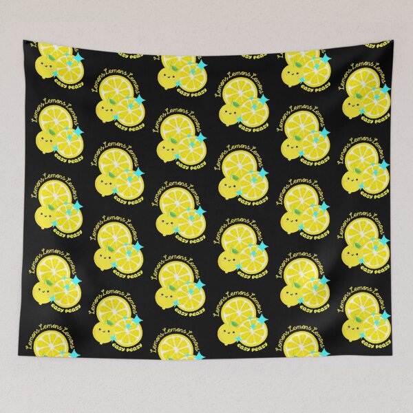 Item preview, Easy Peasy Adorable Kawaii Lemons designed and sold by Renata Illustrata.