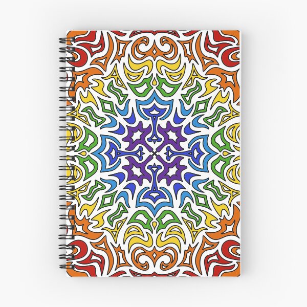 Item preview, Square Mandala (rainbow gradient) designed and sold by Smetankinaart.