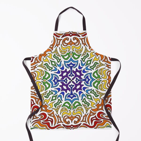 Item preview, Square Mandala (rainbow gradient) designed and sold by Smetankinaart.