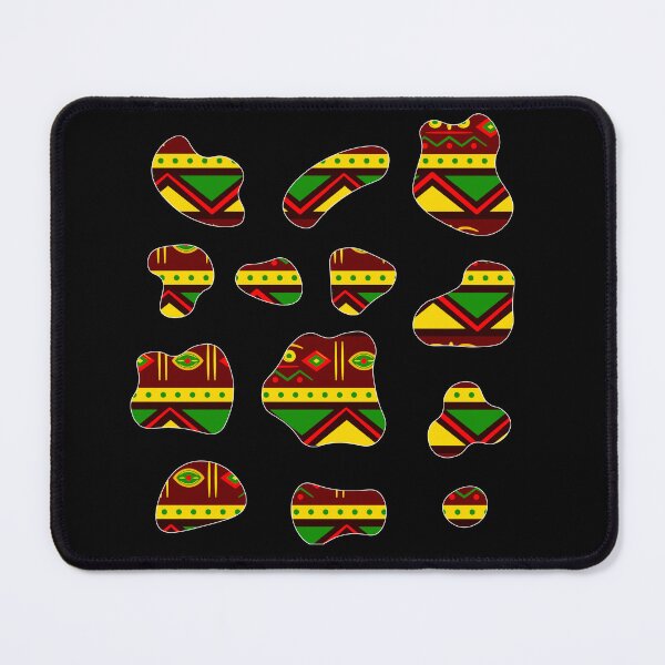 Item preview, Abstract Shapes with African Pattern designed and sold by Logiamerch.