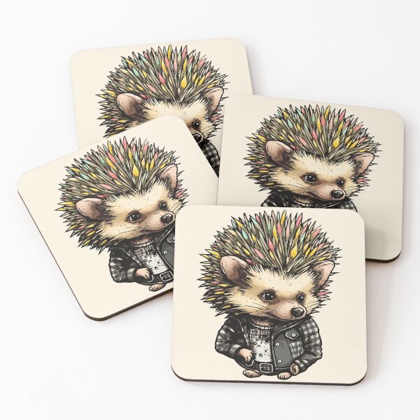 Item preview, Punk Hedgehog designed and sold by Amir Faysal.