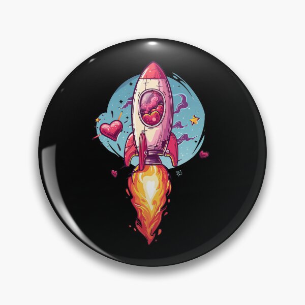 Item preview, Rocket Heart's Ascent designed and sold by MiduImages.