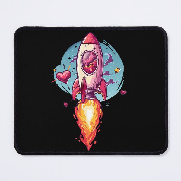 Item preview, Rocket Heart's Ascent designed and sold by MiduImages.