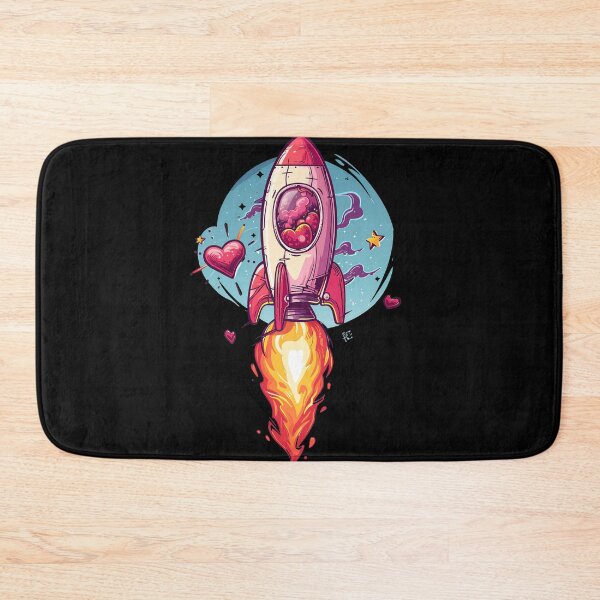 Item preview, Rocket Heart's Ascent designed and sold by MiduImages.