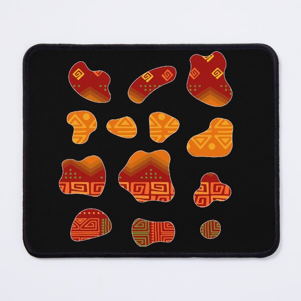 Item preview, Abstract Shapes with African Pattern designed and sold by Logiamerch.