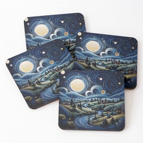 Item preview, Rolling Hills  designed and sold by Dawn van Doorn.