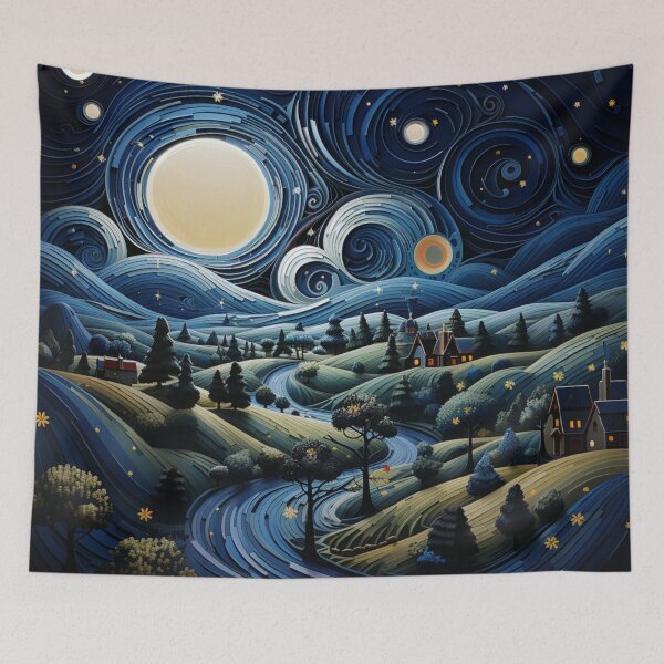 Item preview, Rolling Hills  designed and sold by Dawn van Doorn.