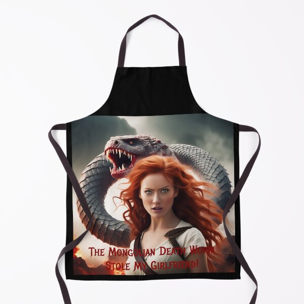 Item preview, Mongolian Death Worm Stole My Girlfriend! designed and sold by FatCatStudios.