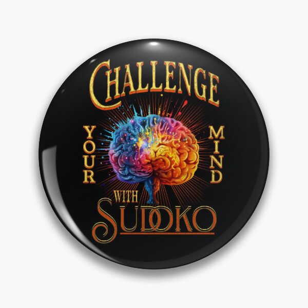Item preview, Challenge your mind with Sudoko and ceep your brain helthy designed and sold by Vindbult.