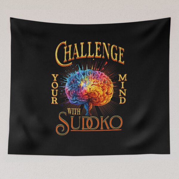 Item preview, Challenge your mind with Sudoko and ceep your brain helthy designed and sold by Vindbult.