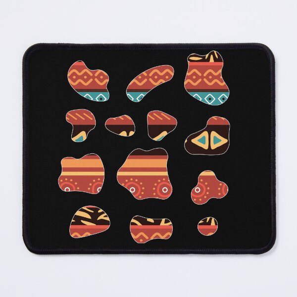 Item preview, Abstract Shapes with African Pattern designed and sold by Logiamerch.