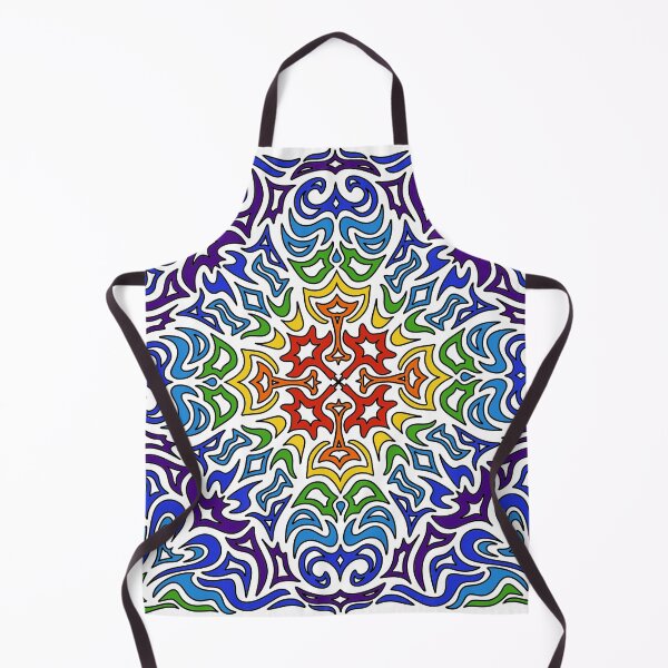 Item preview, Square Mandala (rainbow gradient 2) designed and sold by Smetankinaart.