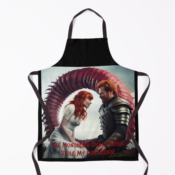 Item preview, Mongolian Death Worm Stole My Girlfriend! designed and sold by FatCatStudios.