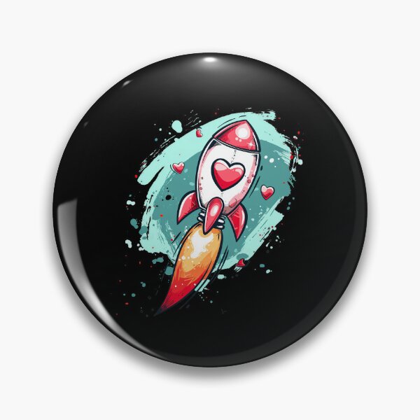 Item preview, Rocket Heart's Ascent designed and sold by MiduImages.