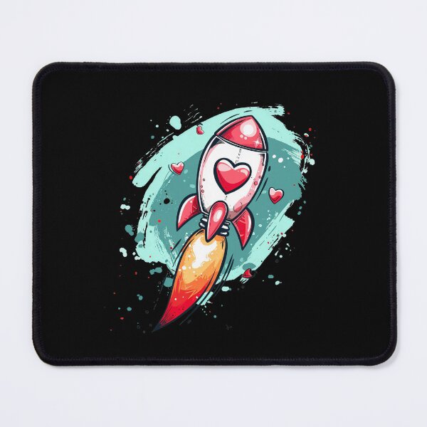 Item preview, Rocket Heart's Ascent designed and sold by MiduImages.