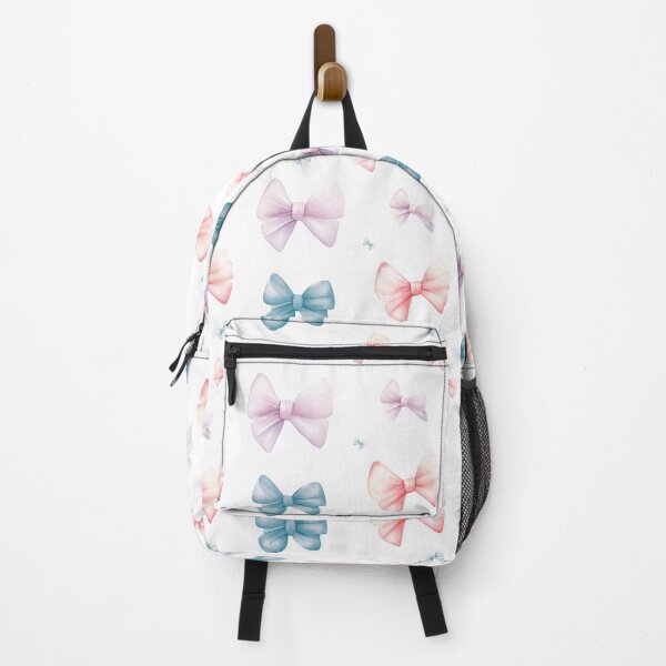 Item preview, Watercolor pastel bows pattern designed and sold by irashpi.