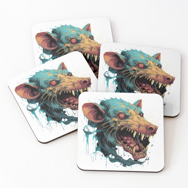 Item preview, Green zombie rat designed and sold by TurekDudi.