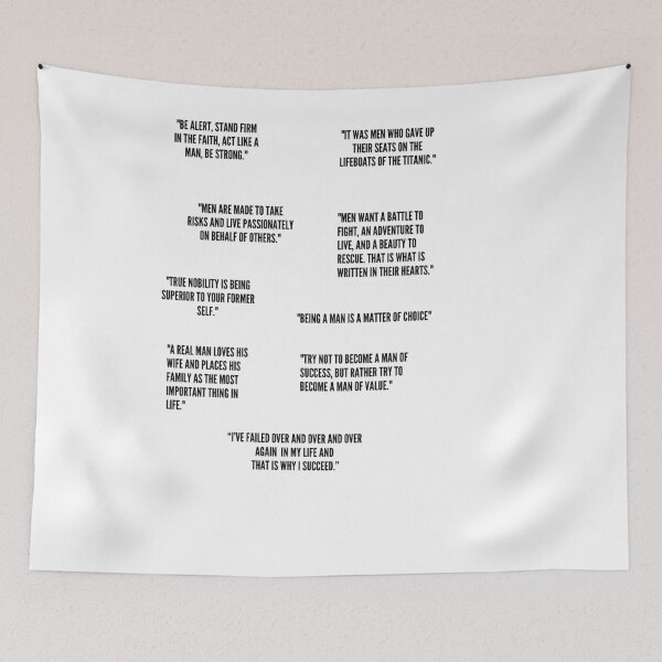 Item preview, Positive Masculinity Quotes to Inspire Men designed and sold by RareLoot19.