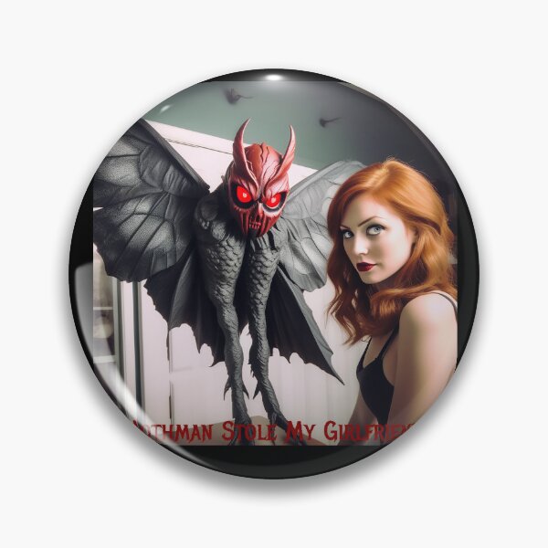 Item preview, Mothman Stole My Girlfriend! designed and sold by FatCatStudios.