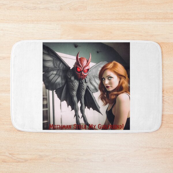 Item preview, Mothman Stole My Girlfriend! designed and sold by FatCatStudios.