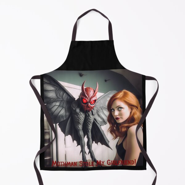 Item preview, Mothman Stole My Girlfriend! designed and sold by FatCatStudios.