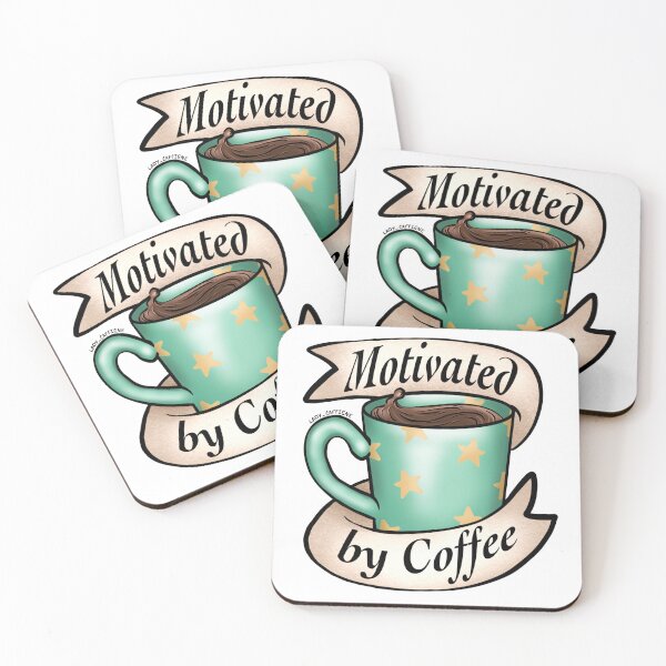 Item preview, Motivated by Coffee designed and sold by LadyCaffiene.