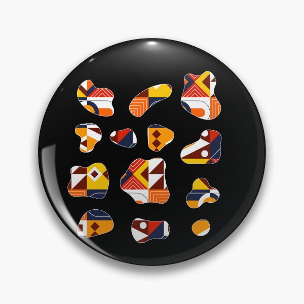 Item preview, Abstract Shapes with African Pattern designed and sold by Logiamerch.