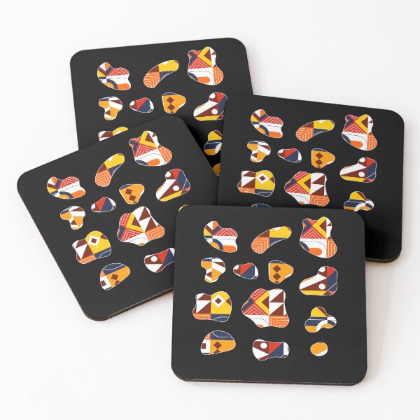 Item preview, Abstract Shapes with African Pattern designed and sold by Logiamerch.