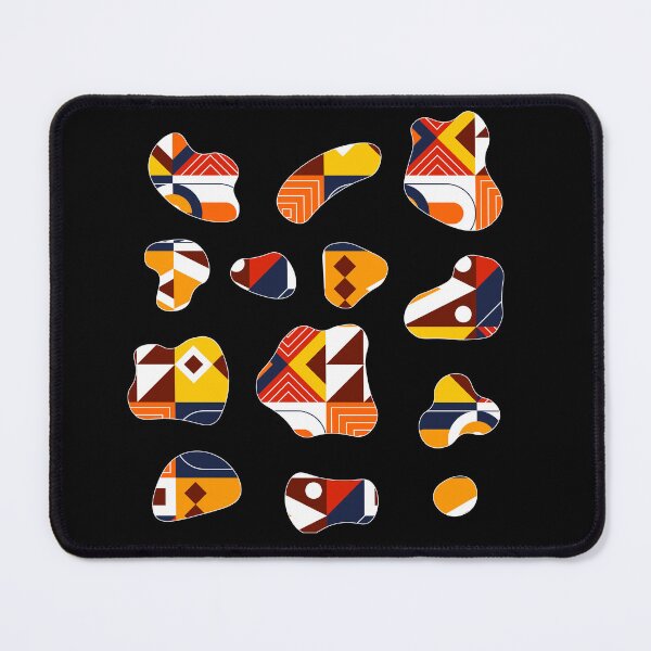 Item preview, Abstract Shapes with African Pattern designed and sold by Logiamerch.