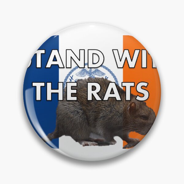 Item preview, I Stand With the Rats NYC Sanitation Flag designed and sold by snehapasu.