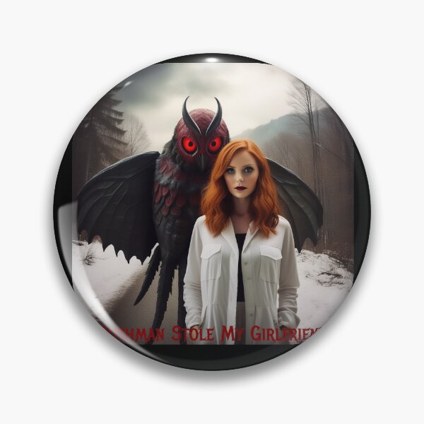 Item preview, Mothman Stole My Girlfriend! designed and sold by FatCatStudios.