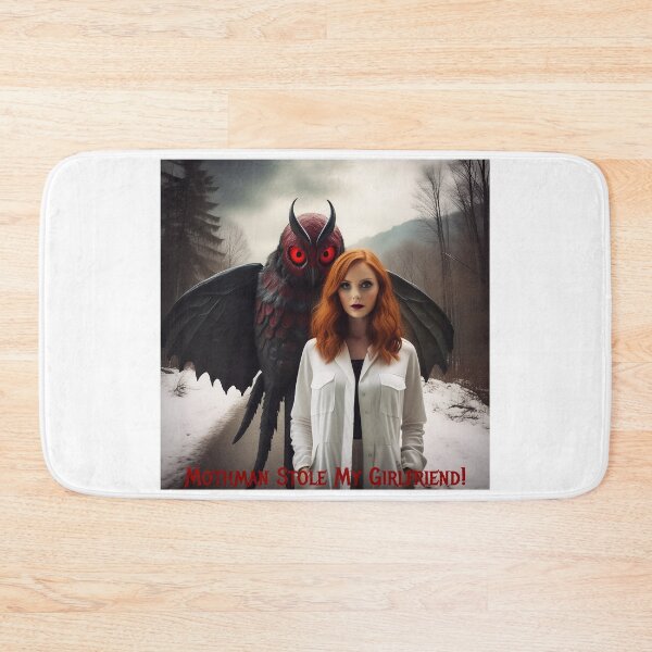 Item preview, Mothman Stole My Girlfriend! designed and sold by FatCatStudios.