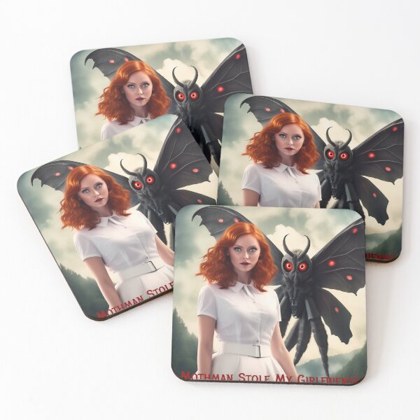 Item preview, Mothman Stole My Girlfriend! designed and sold by FatCatStudios.