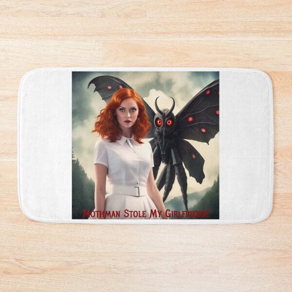 Item preview, Mothman Stole My Girlfriend! designed and sold by FatCatStudios.