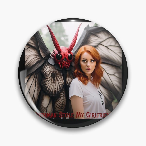Item preview, Mothman Stole My Girlfriend! designed and sold by FatCatStudios.
