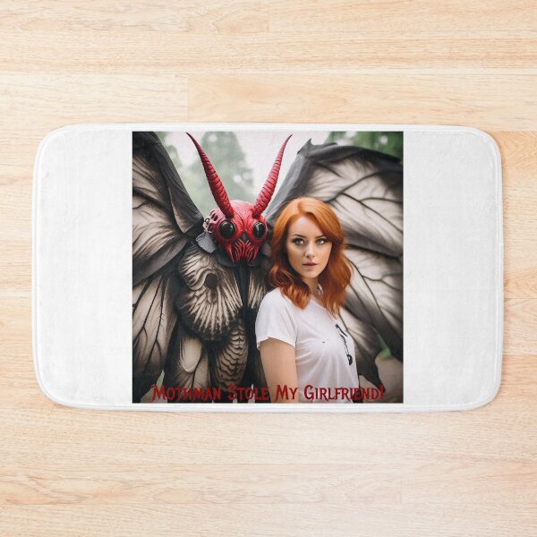 Item preview, Mothman Stole My Girlfriend! designed and sold by FatCatStudios.