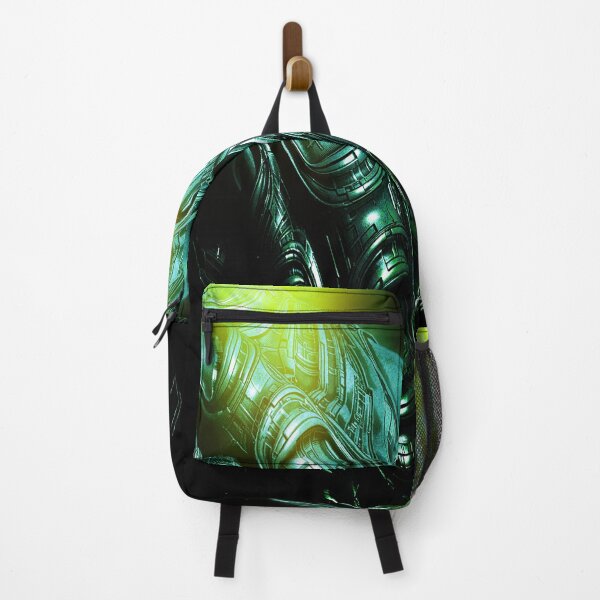 Item preview, Metal Heart - Biomechanic Fantasy 3D Illustration - green version designed and sold by KairoDesign.