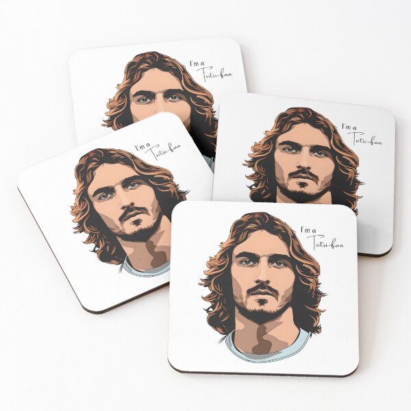 Item preview, Stefanos Tsitsipas | Greece Tennis Player designed and sold by StarArtsStudio.