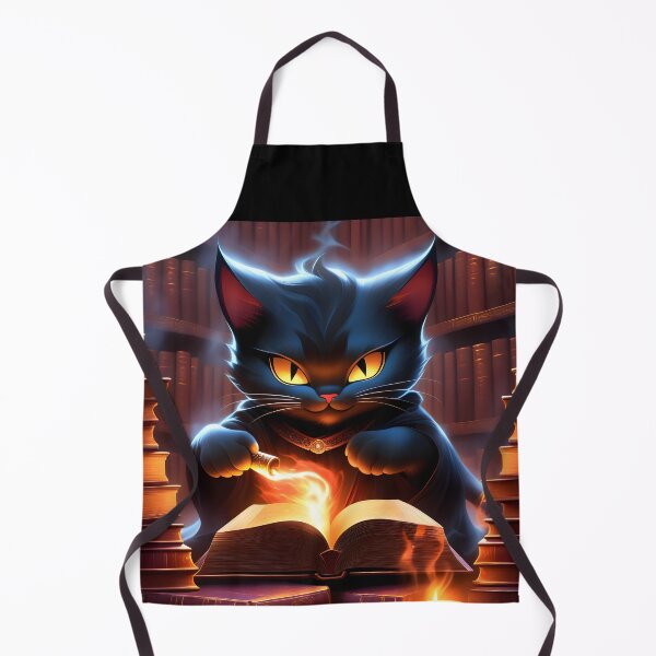 Item preview, Dark Sorcerer Kitty designed and sold by Raging Woody Designs.