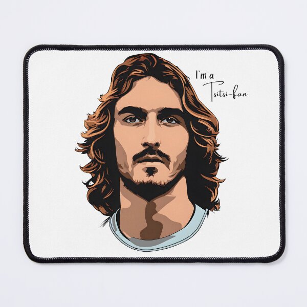 Item preview, Stefanos Tsitsipas | Greece Tennis Player designed and sold by StarArtsStudio.
