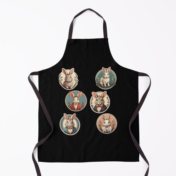 Item preview, Cute and elegant rabbits. designed and sold by duneArt.