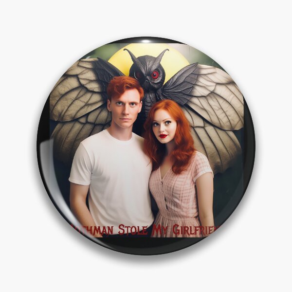 Item preview, Mothman Stole My Girlfriend! designed and sold by FatCatStudios.