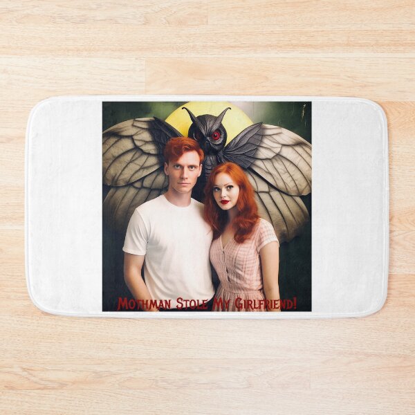 Item preview, Mothman Stole My Girlfriend! designed and sold by FatCatStudios.