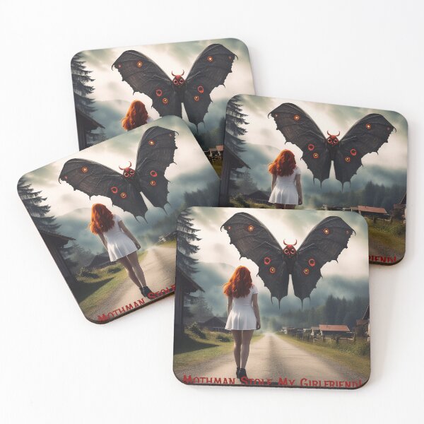 Item preview, Mothman Stole My Girlfriend! designed and sold by FatCatStudios.